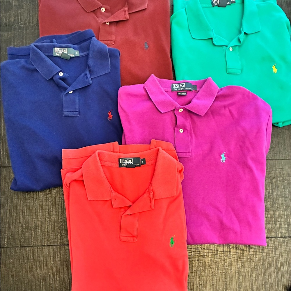 Ralph Lauren Vibrant Polo Shirt Set